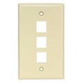 Bestlink Netware Keystone Wallplates - Smooth Face 101833IV